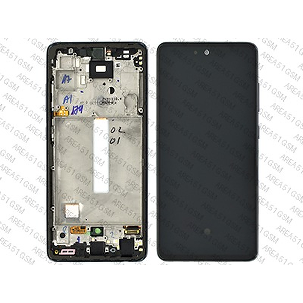 Samsung SM-A526 Galaxy A52 5G - Lcd + Touchscreen + Frame Service Pack Nero