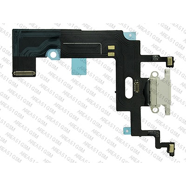 Apple iPhone Xr - Flat cable + Connettore Ricarica + Microfono Bianco