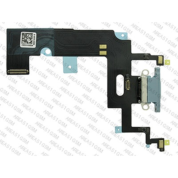 Apple iPhone Xr - Flat cable + Connettore Ricarica + Microfono Blu