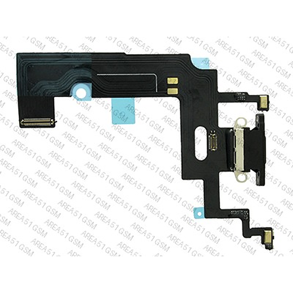 Apple iPhone Xr - Flat cable + Connettore Ricarica + Microfono Nero